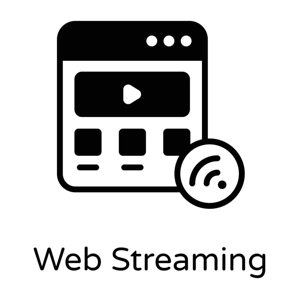 Online Web Streaming vector