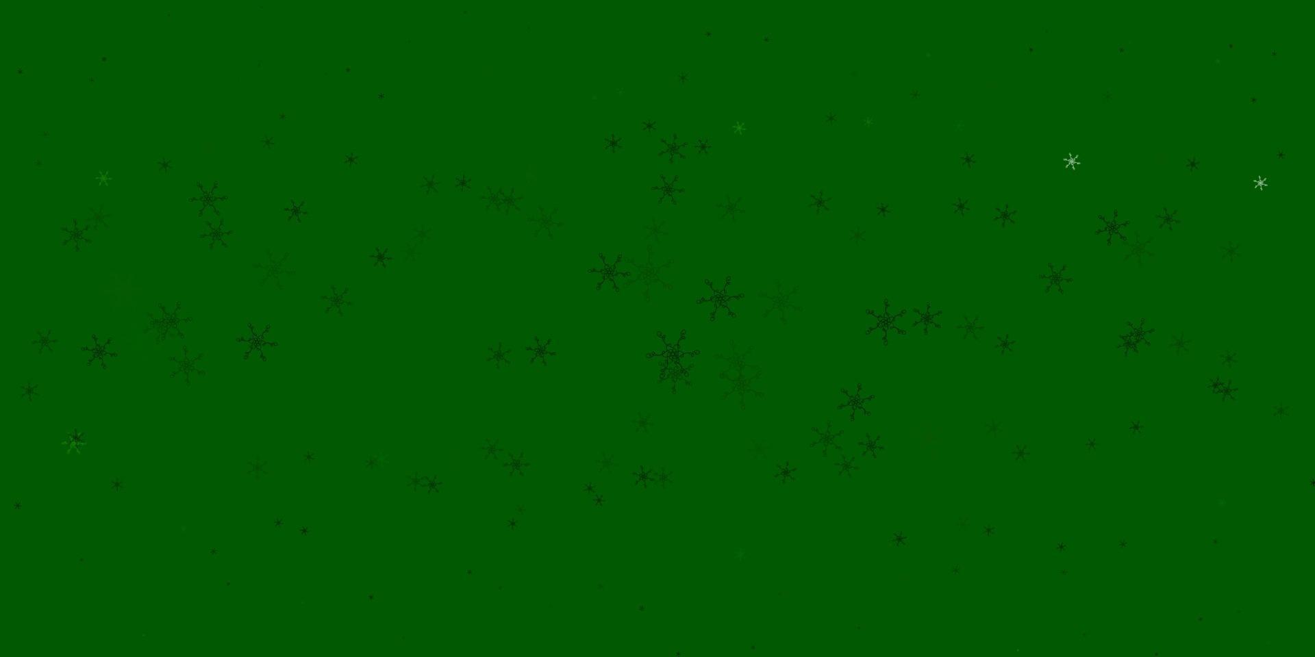 Light Green vector texture with curves.