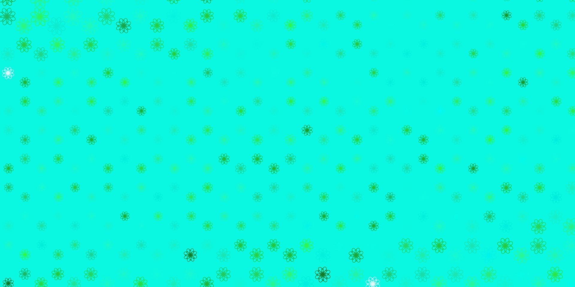 Light Green vector pattern with wry lines.