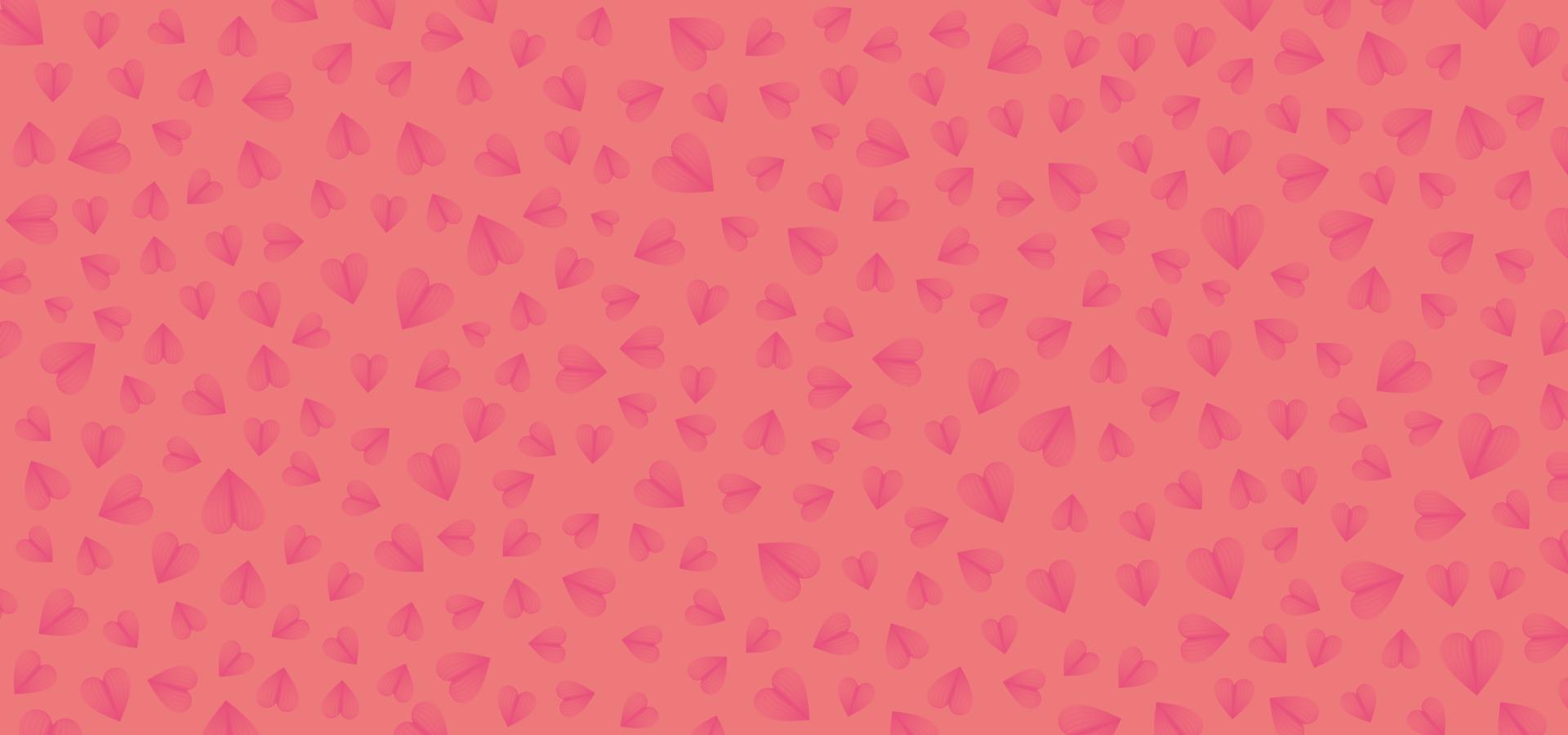 Pink valentine background vector