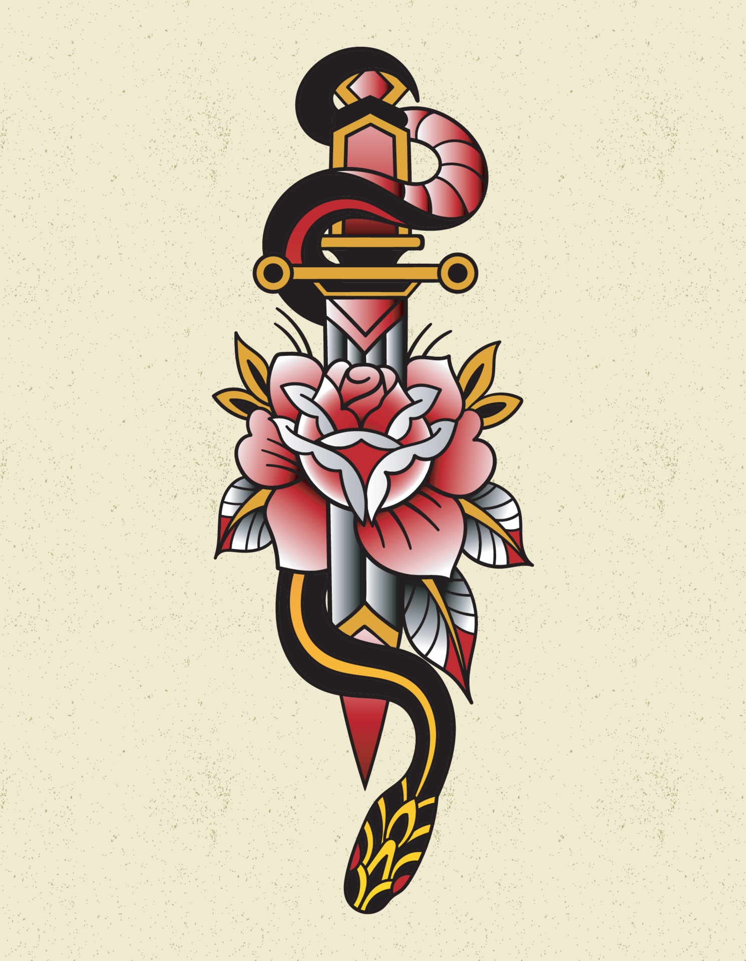 rose knife tattoo 3270500 Vector Art at Vecteezy rose knife tattoo 3270500 Vector Art at Vecteezy