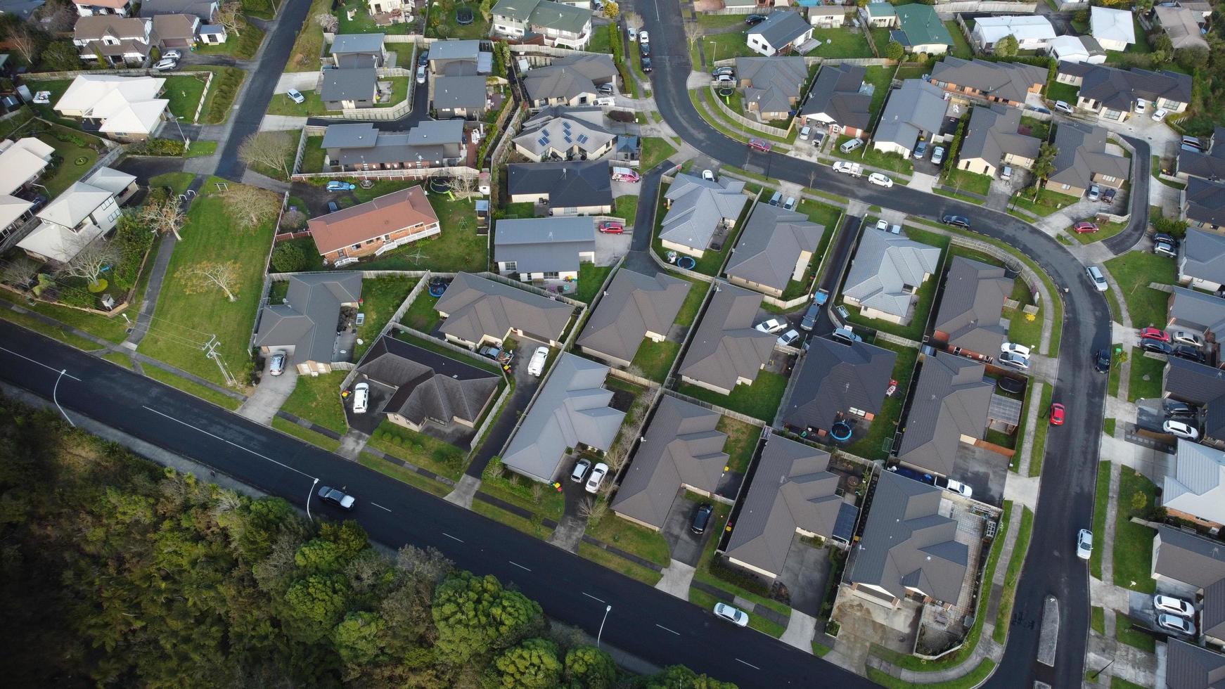 Aerial view of Hamilton, New Zealand photo