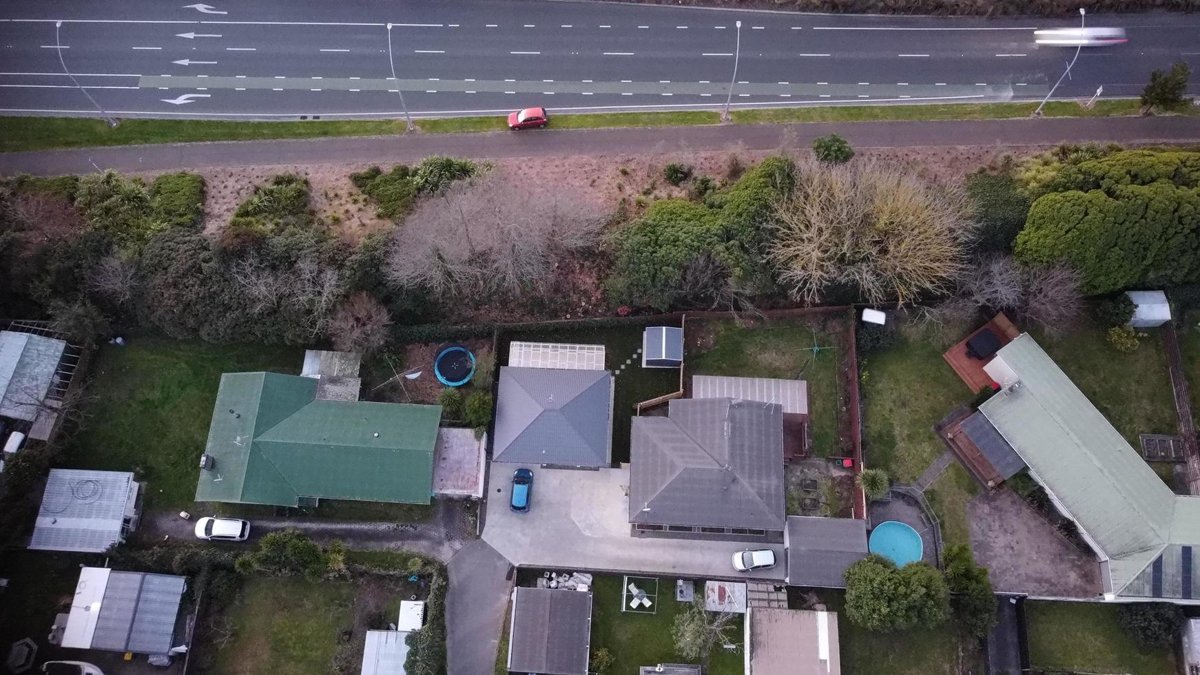 Aerial view of Hamilton, New Zealand photo