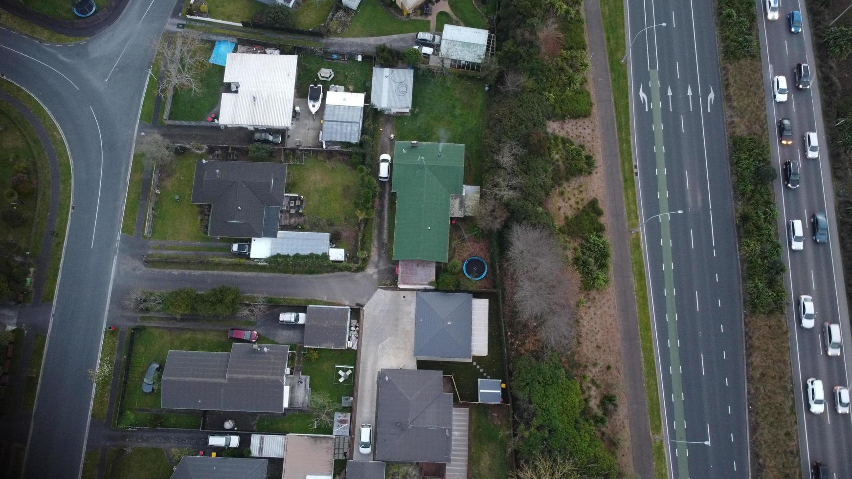 Aerial view of Hamilton, New Zealand photo