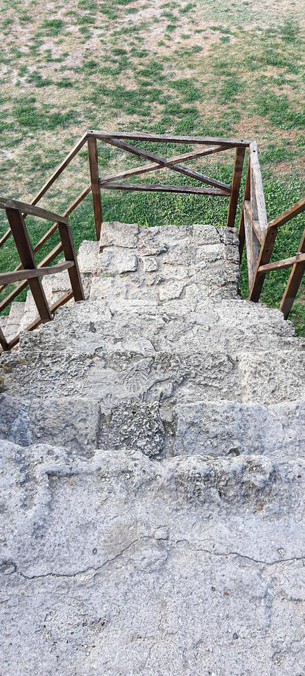 Ruins of an old fortress photo