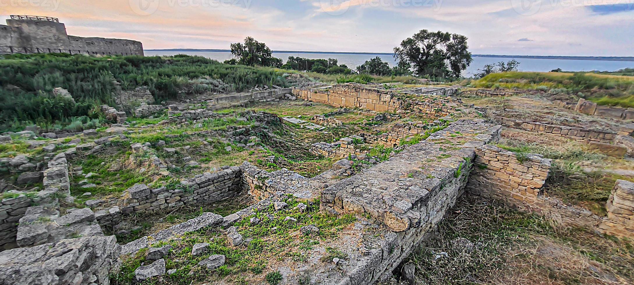 Ruins of an old fortress photo