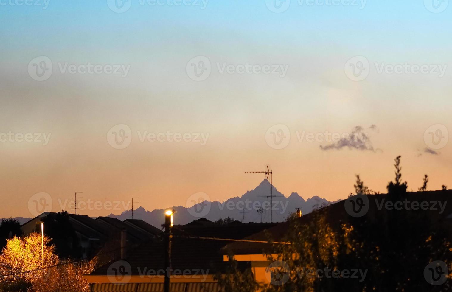 Smog in Turin photo