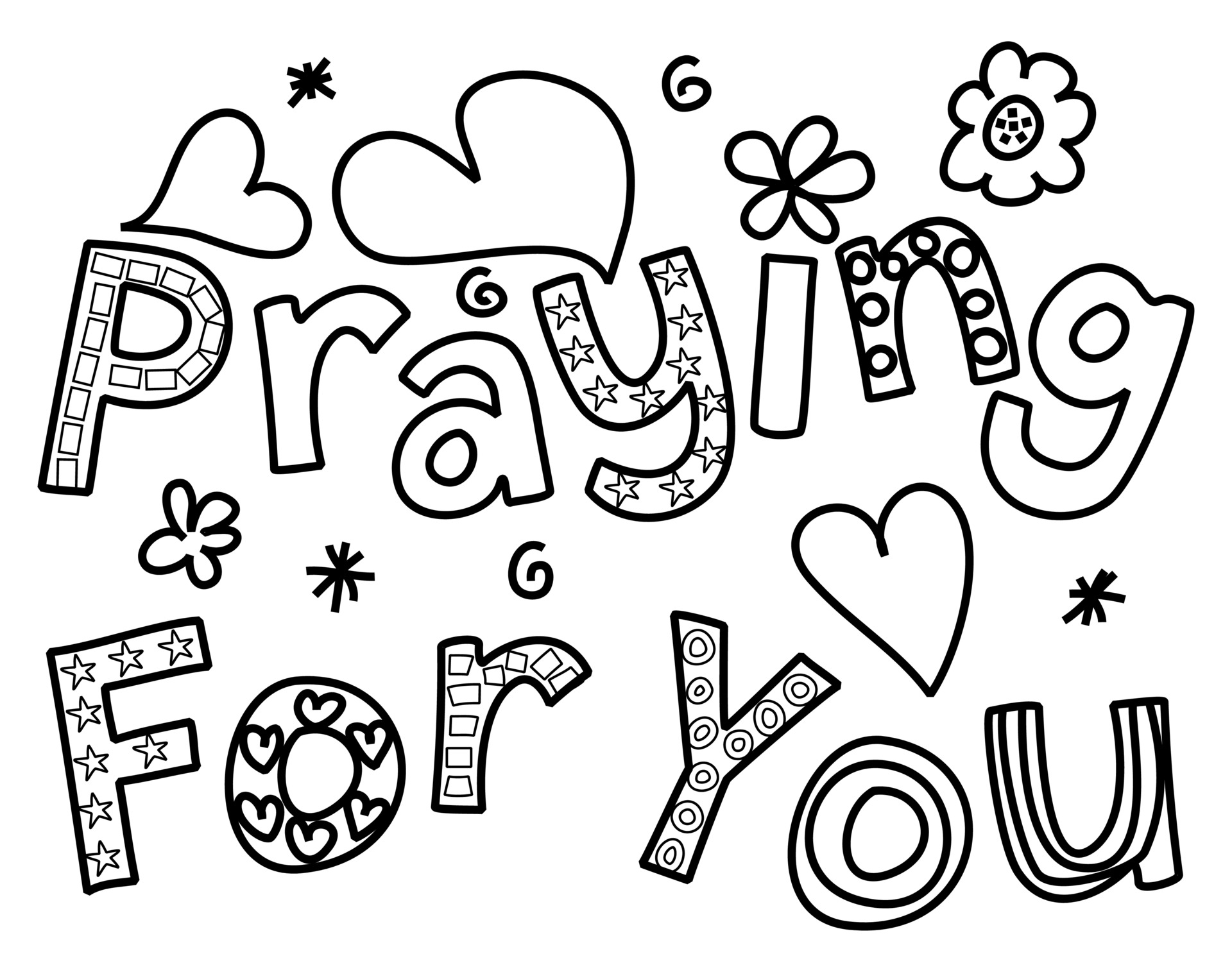 Praying For You Clip Art