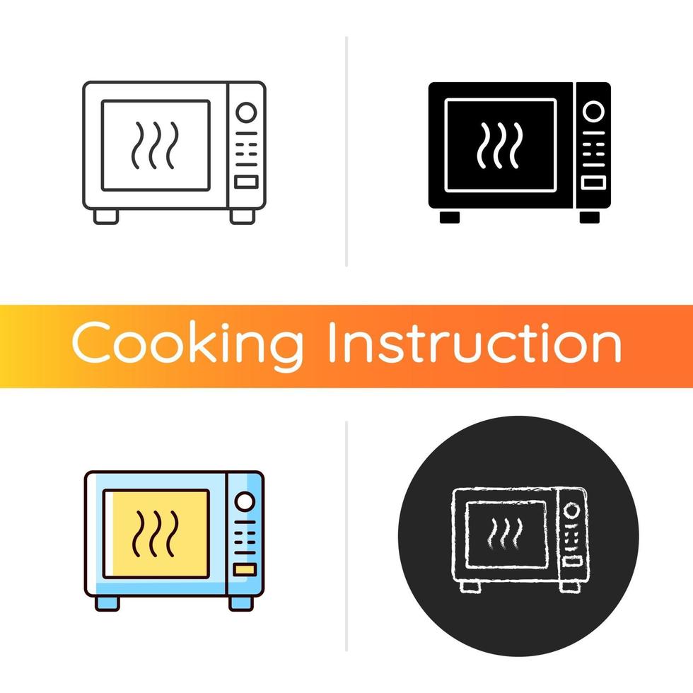 Microwave vector icon