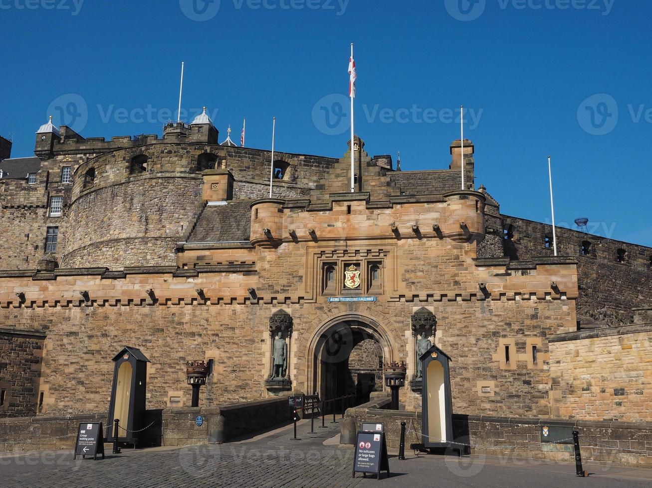 Edinburgh castle in Scotland photo