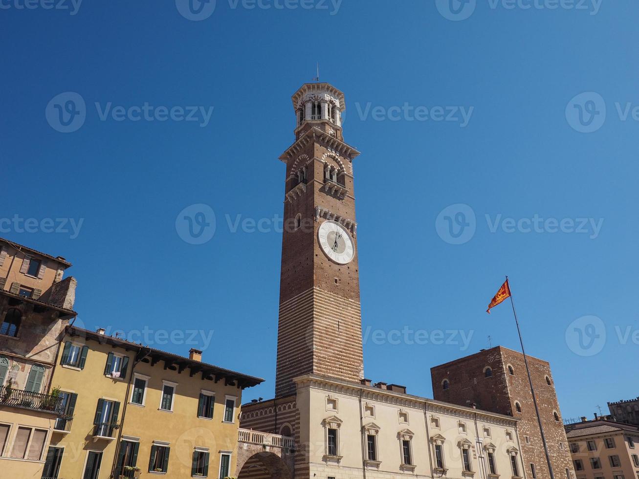Piazza delle Erbe in Verona photo