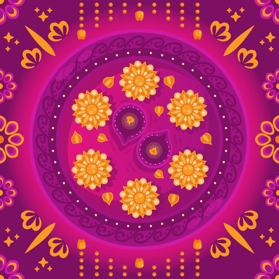 Happy Diwali Concept vector