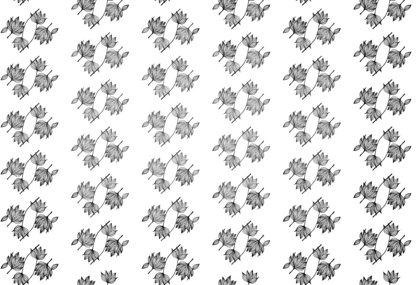 Light Silver, Gray vector doodle layout.