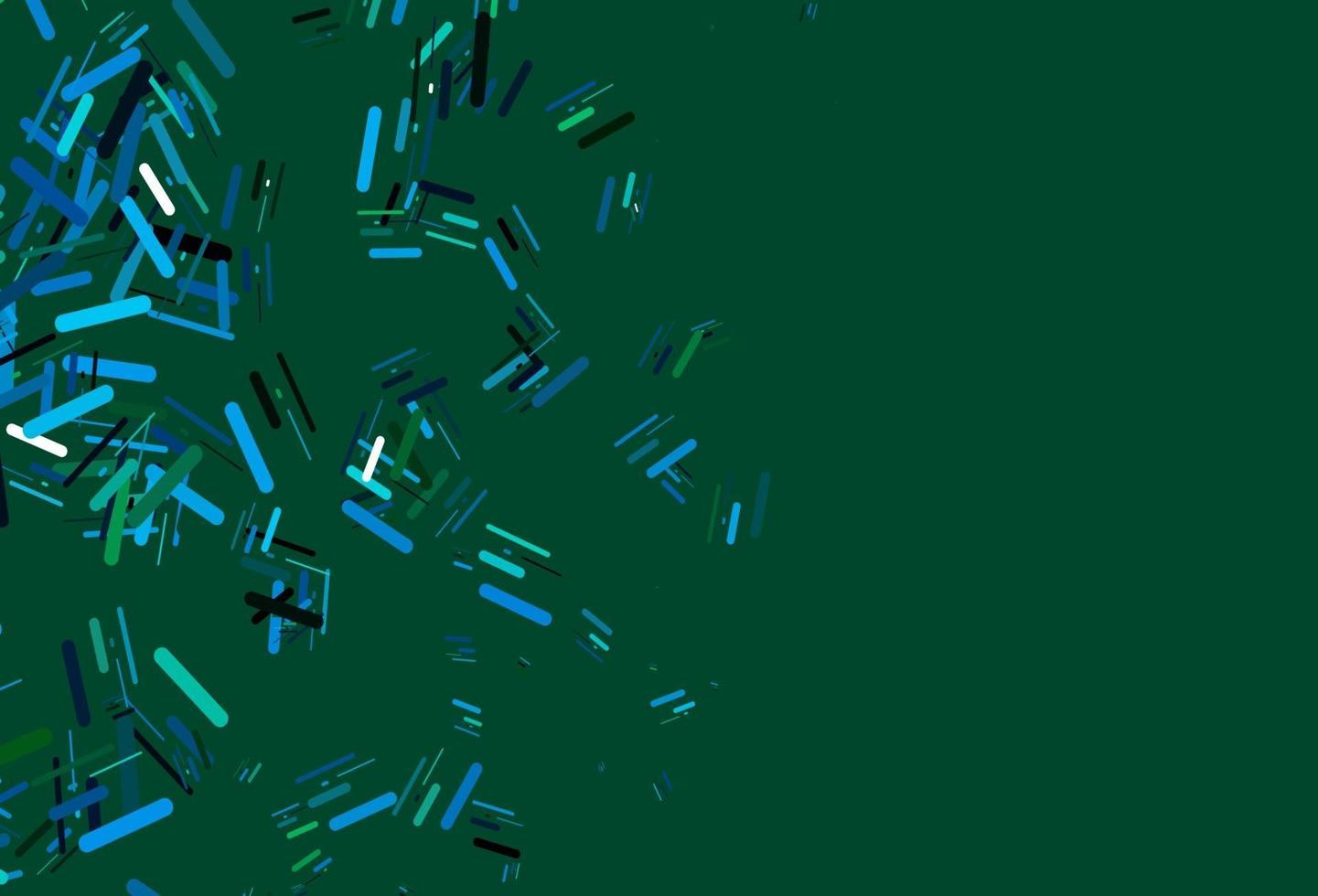 diseño de vector azul claro, verde con líneas planas.