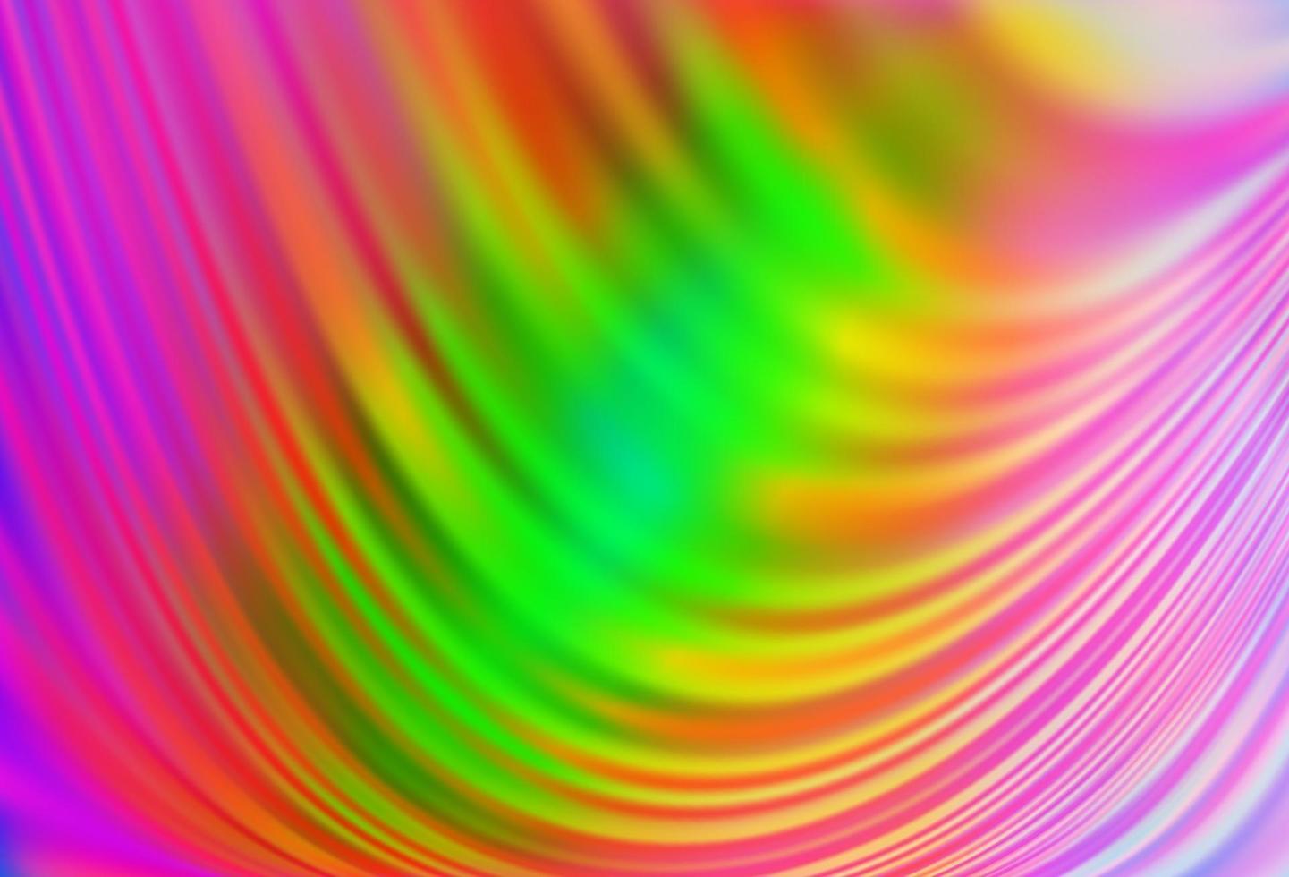 Light Multicolor, Rainbow vector template with lava shapes.