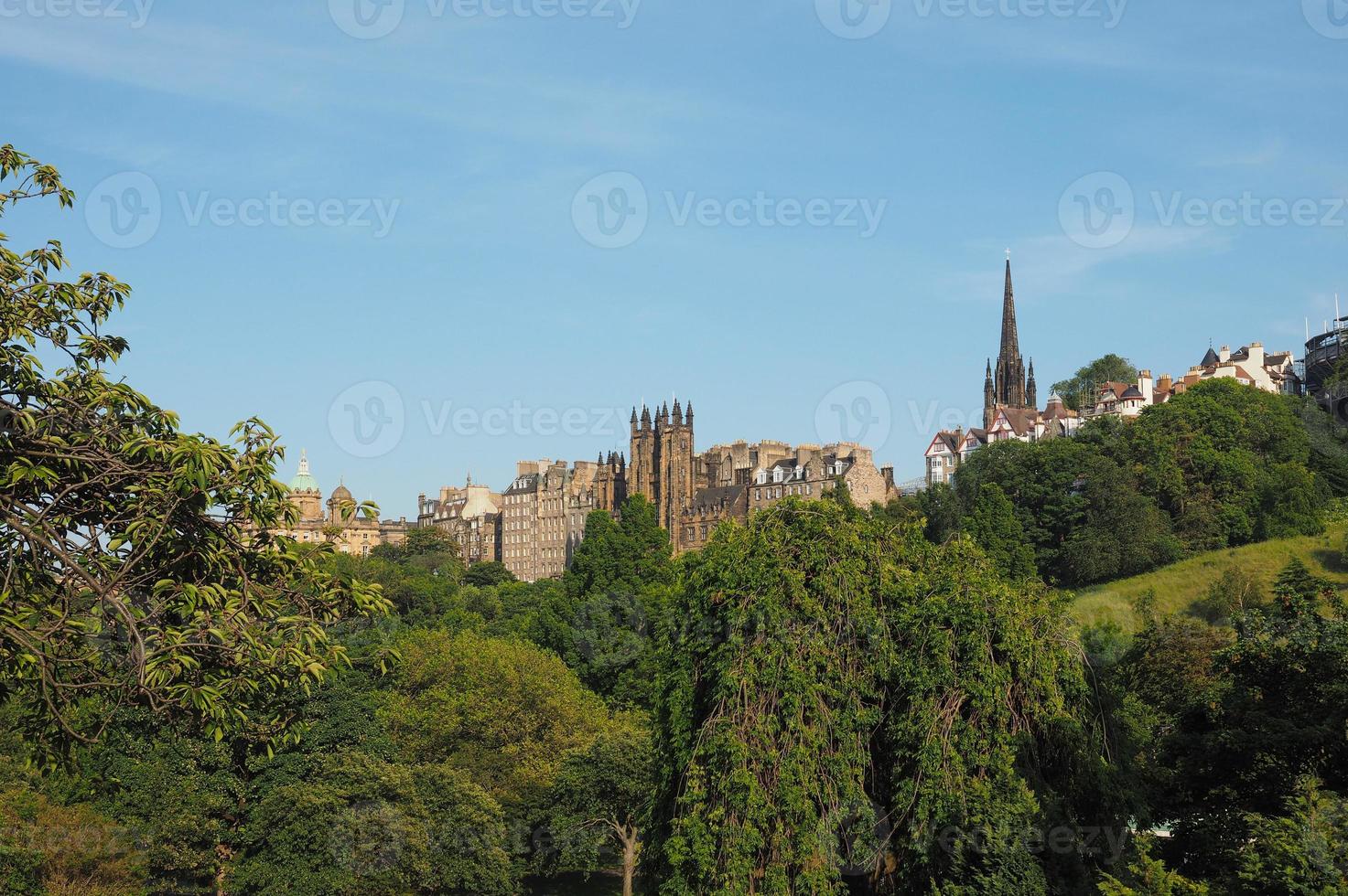 Edinburgh castle in Scotland photo