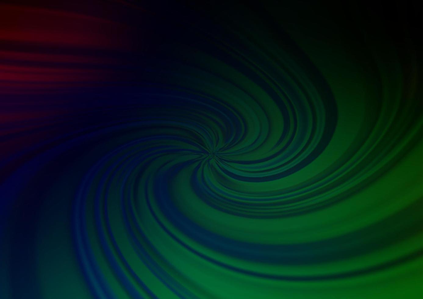 Dark Multicolor, Rainbow vector blurred shine abstract pattern.