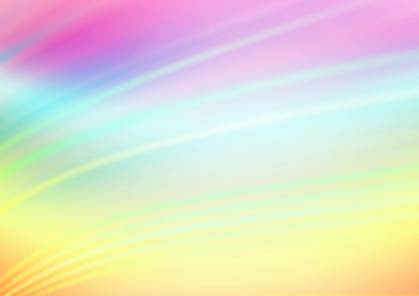 Light Multicolor, Rainbow vector modern elegant background.