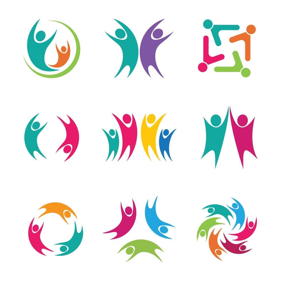 Community care logo images design 3273739 Vector Art at Vecteezy