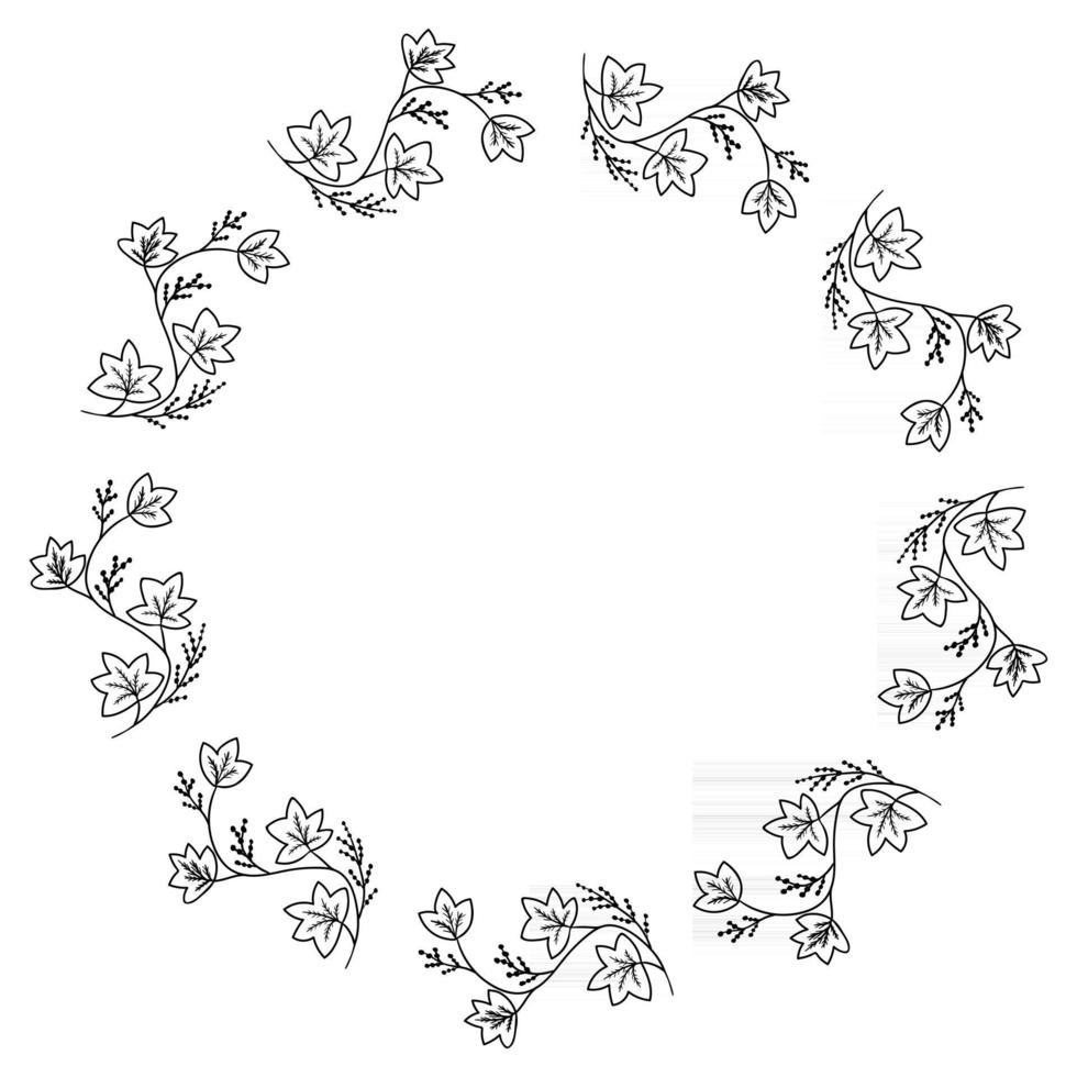 Calumba border frame vector