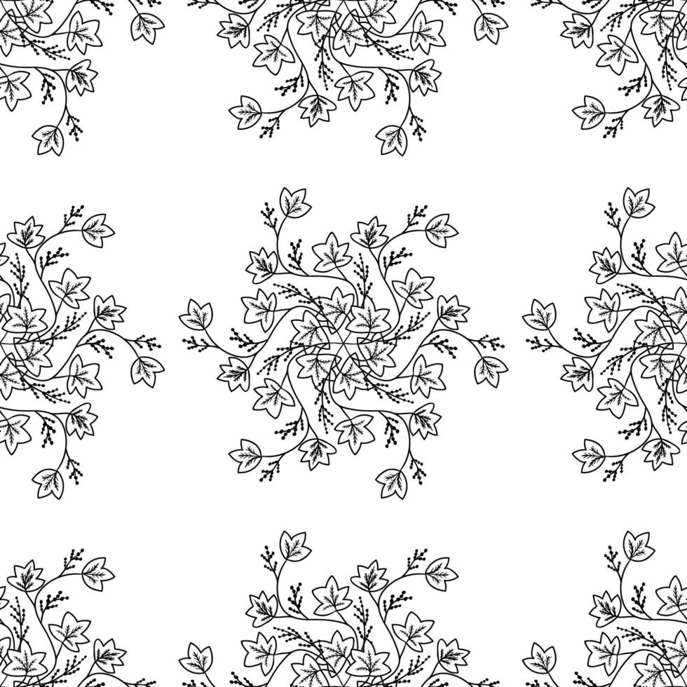 calumba, seamless b-w vector