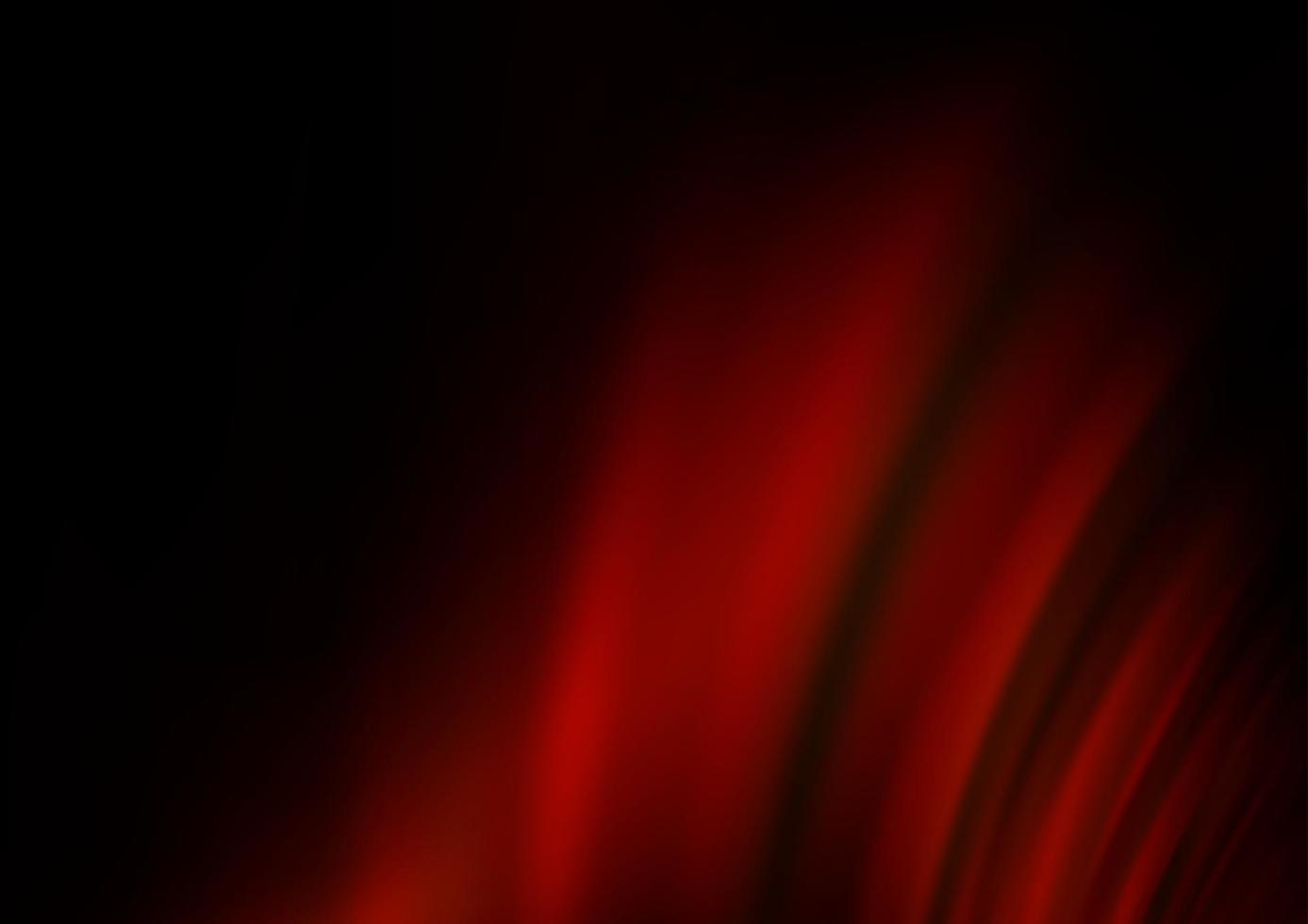 Fondo de vector rojo oscuro con líneas dobladas.