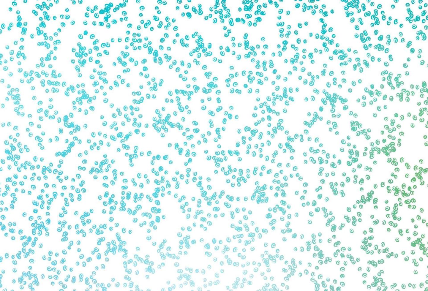 Light Blue, Green vector layout with circle shapes.