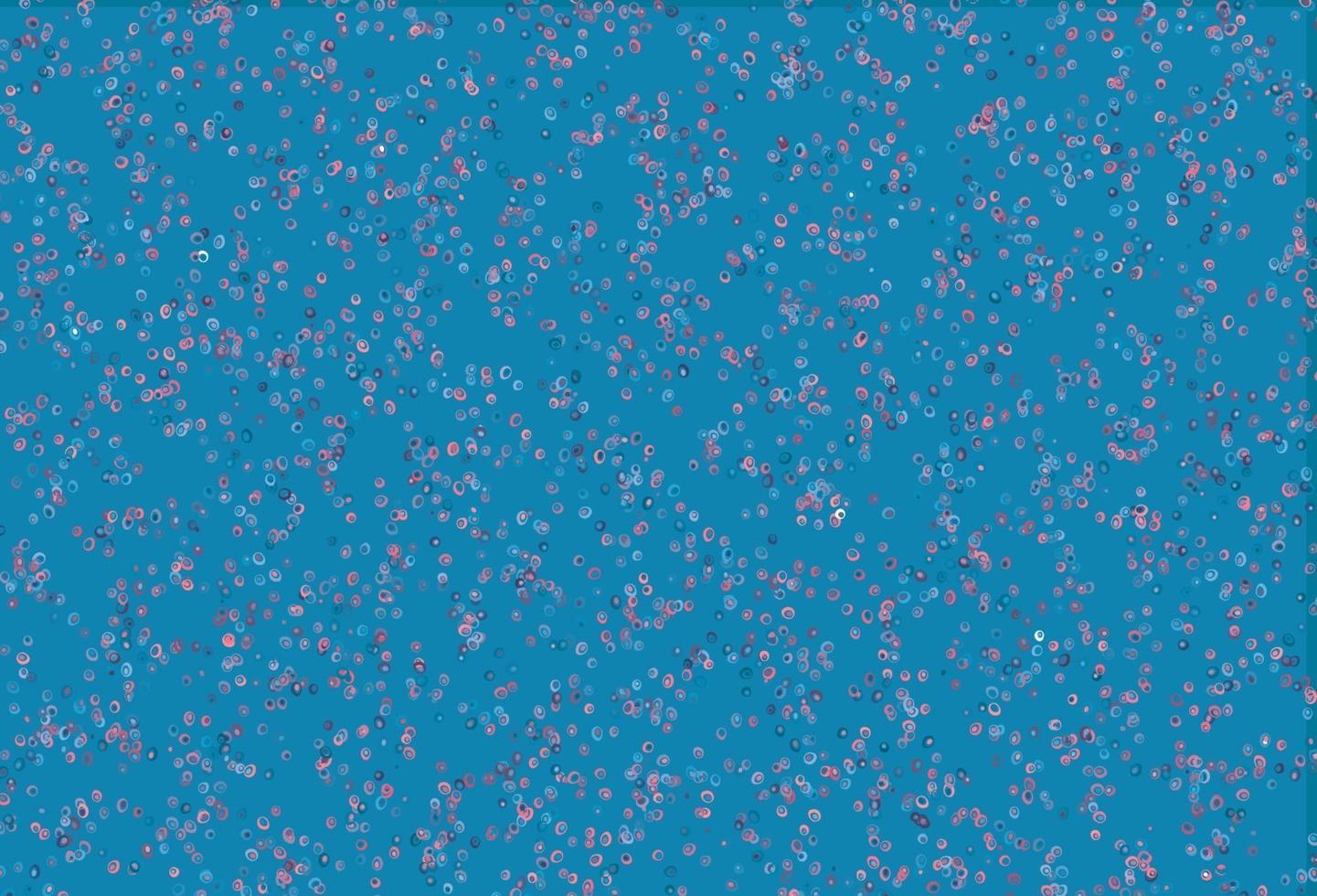Light Blue, Red vector template with circles.