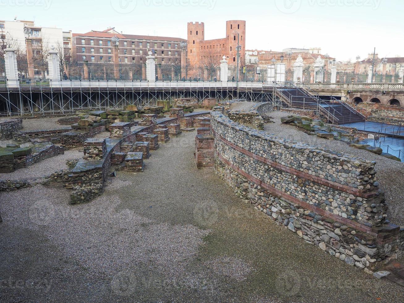 teatro romano de turín foto