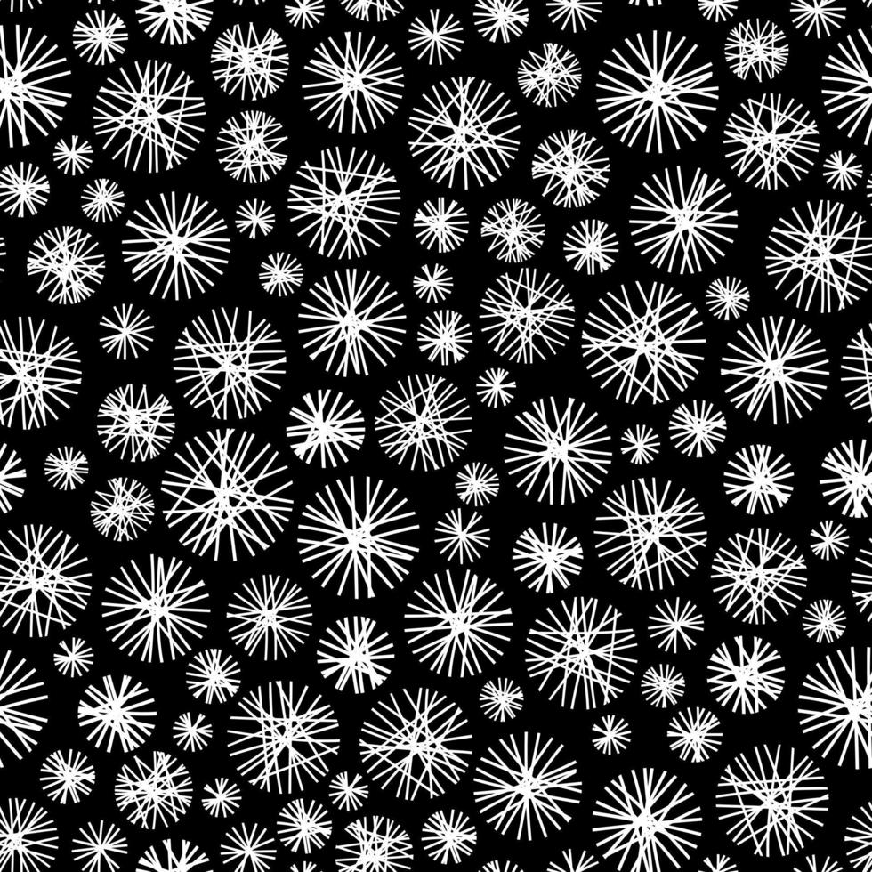 Black seamless background with white circles 3274310 Vector Art at Vecteezy