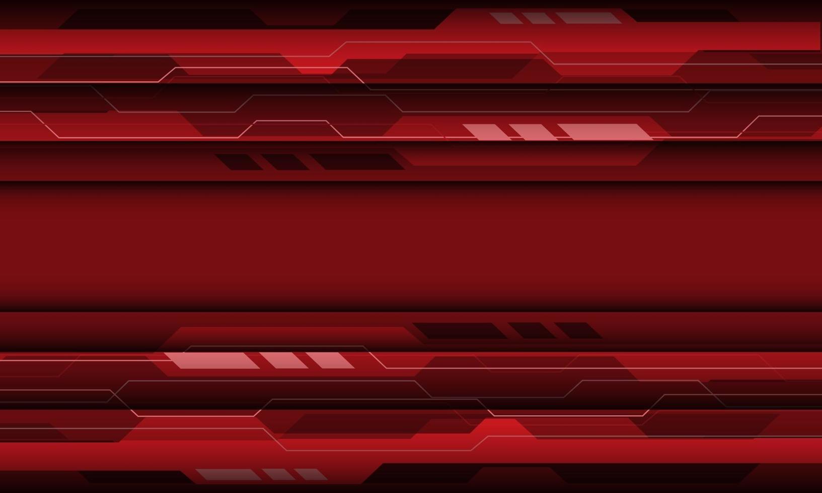 Abstract red grey cyber geometric technology futuristic vector