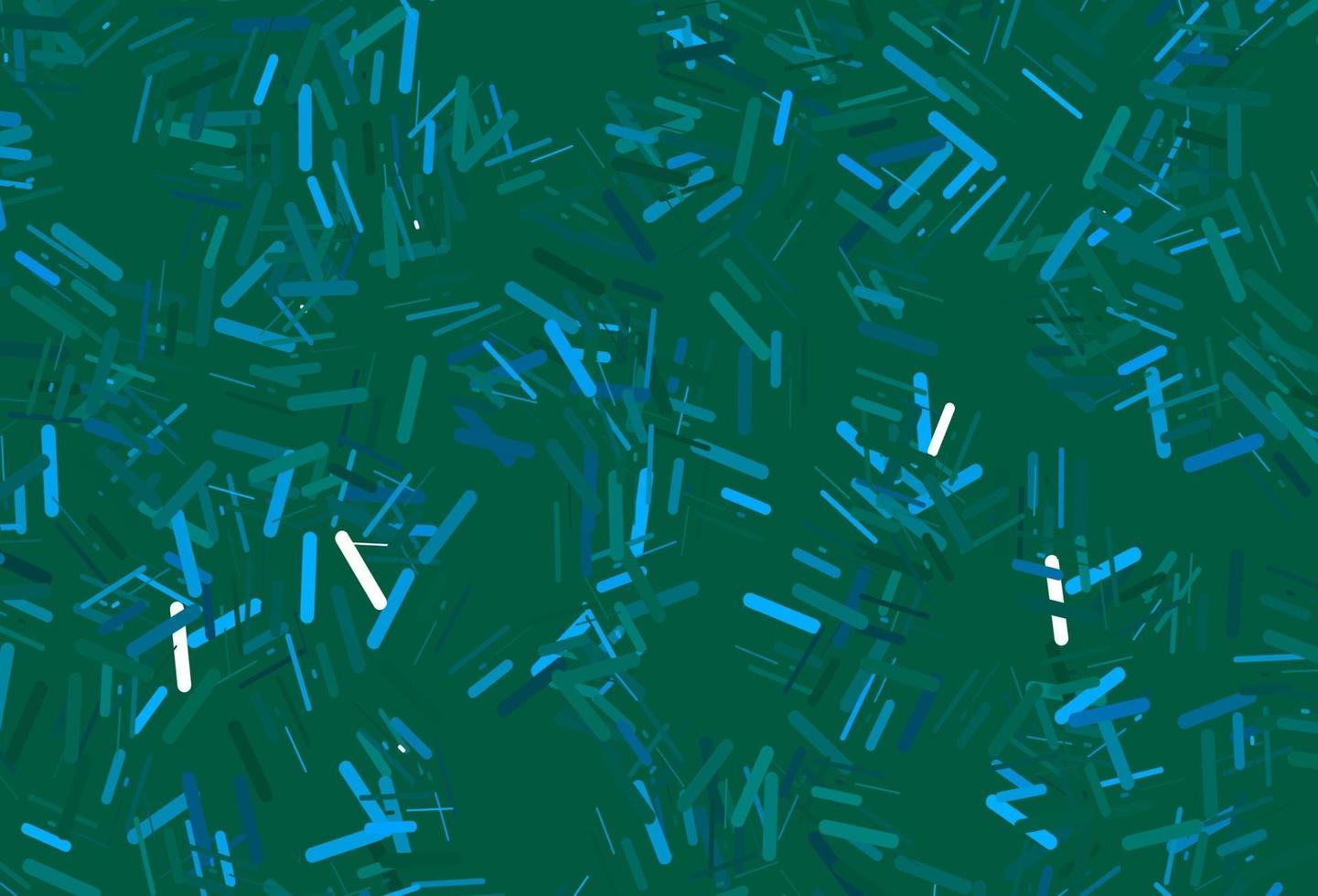 Dark blue, green vector layout with flat lines.