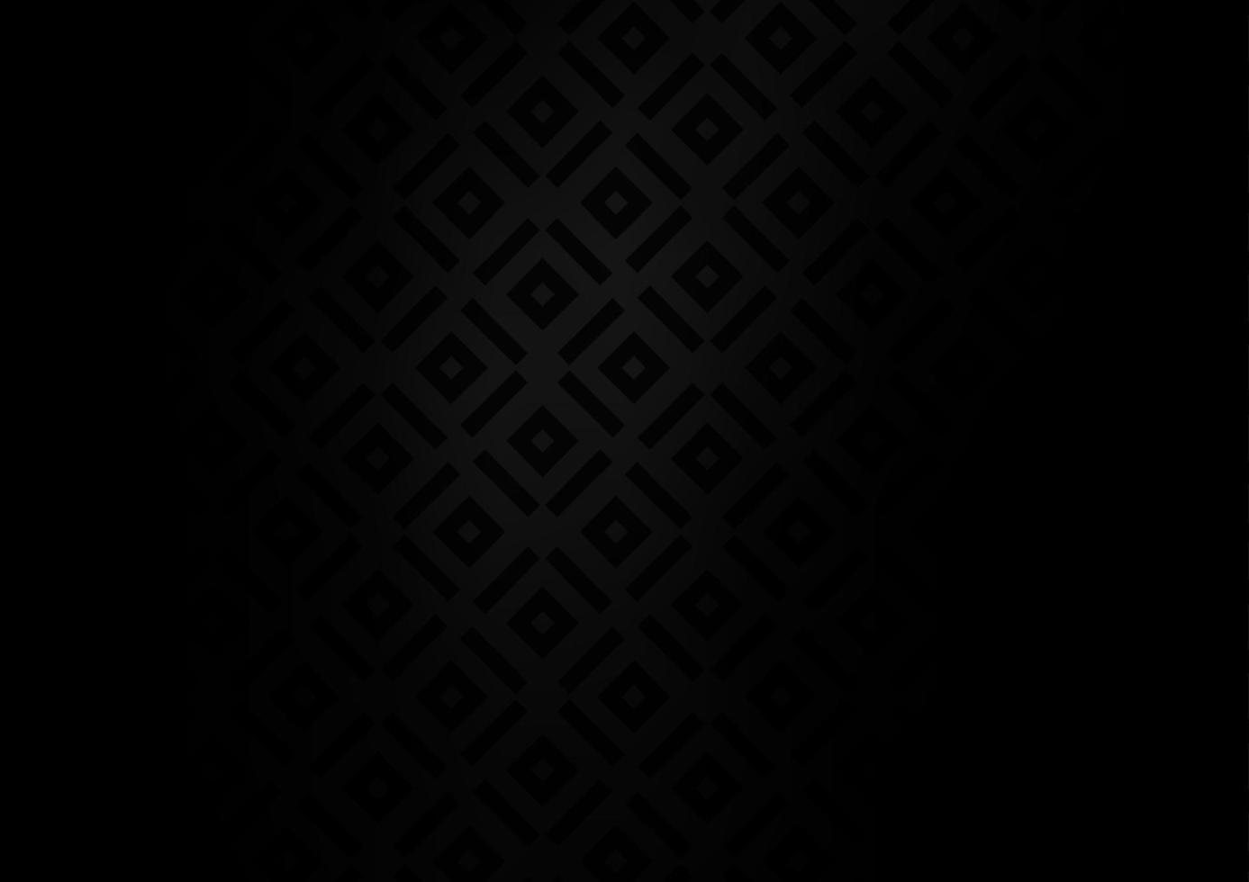 Dark Silver, Gray vector texture with lines, rhombuses.
