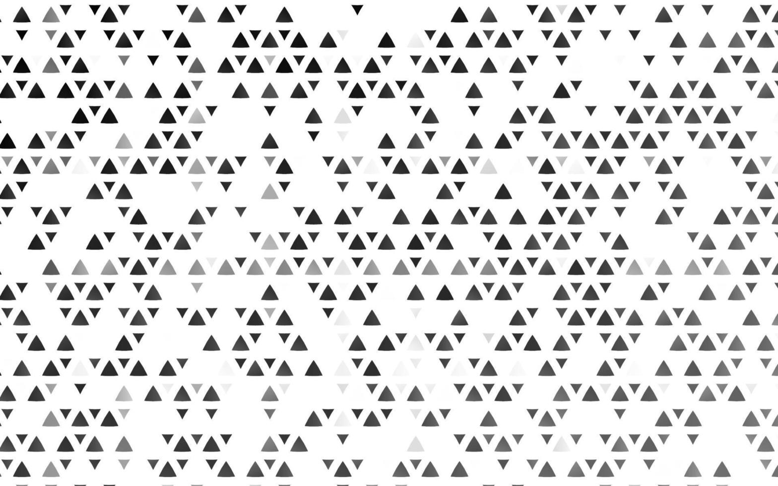 Light Silver, Gray vector backdrop with lines, triangles.