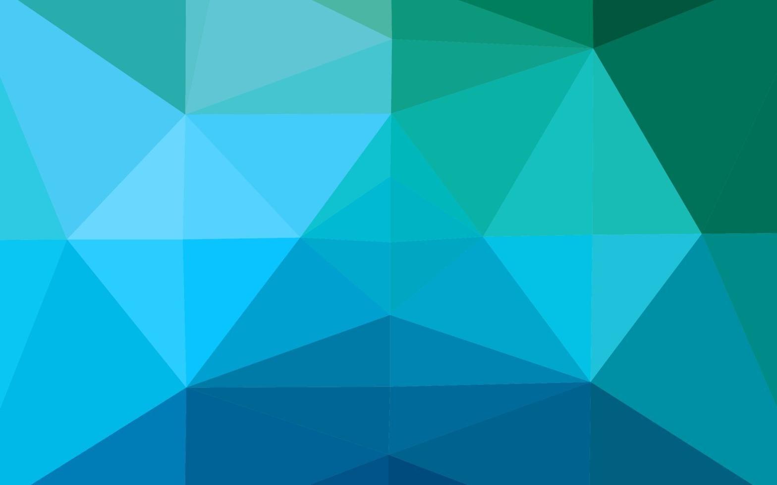 Light Blue, Green vector blurry triangle pattern.