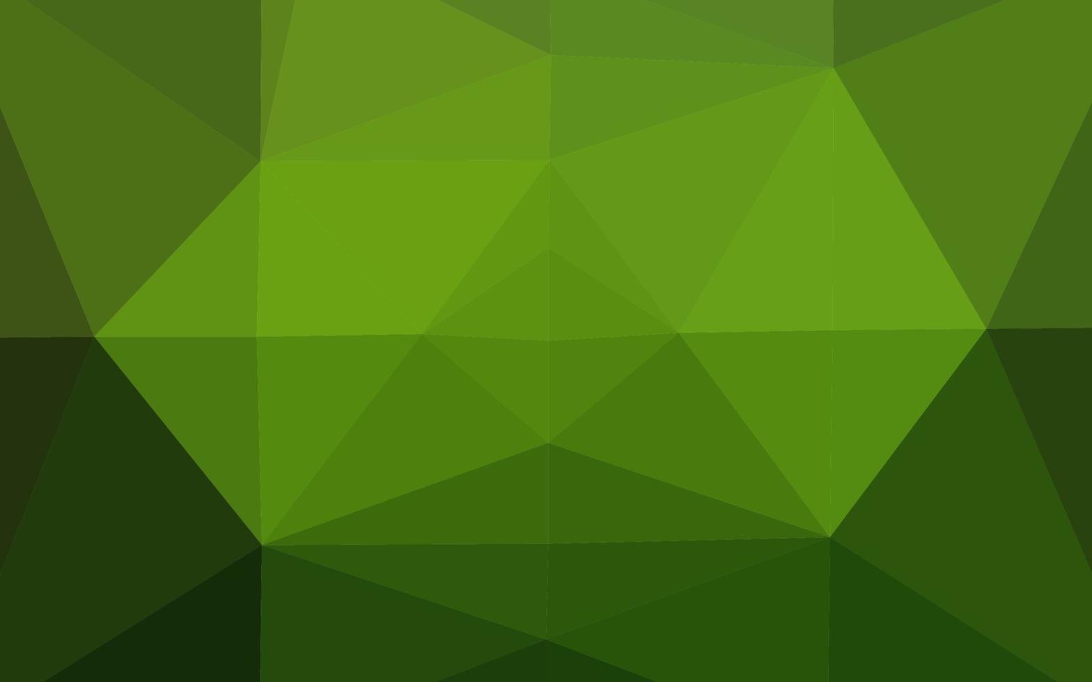 Dark Green vector polygonal template.