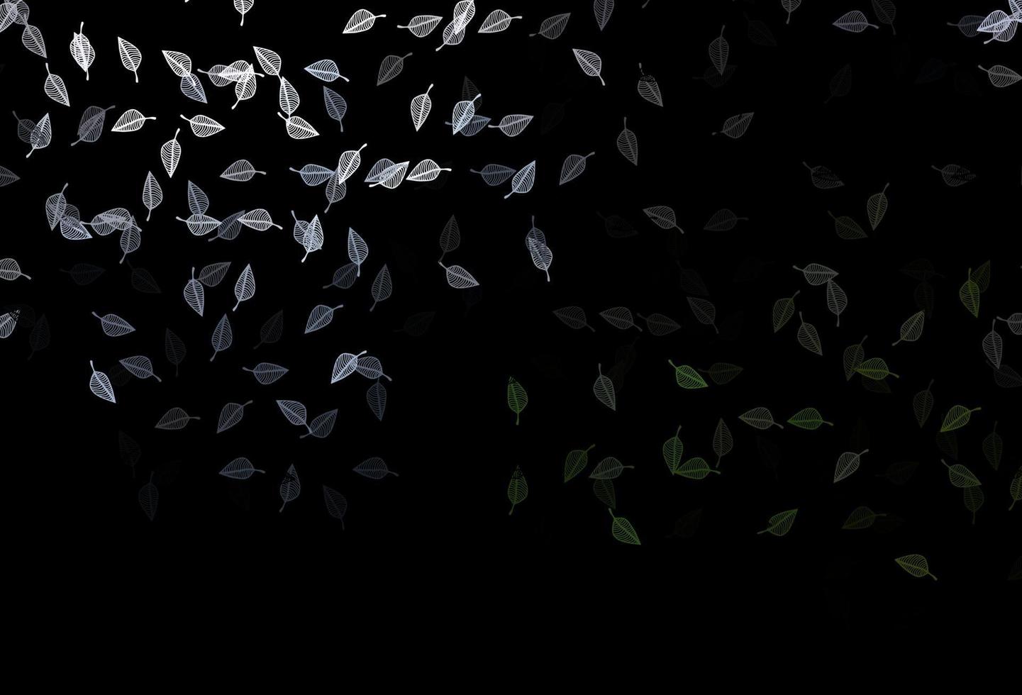 Fondo de dibujo vectorial verde oscuro. vector