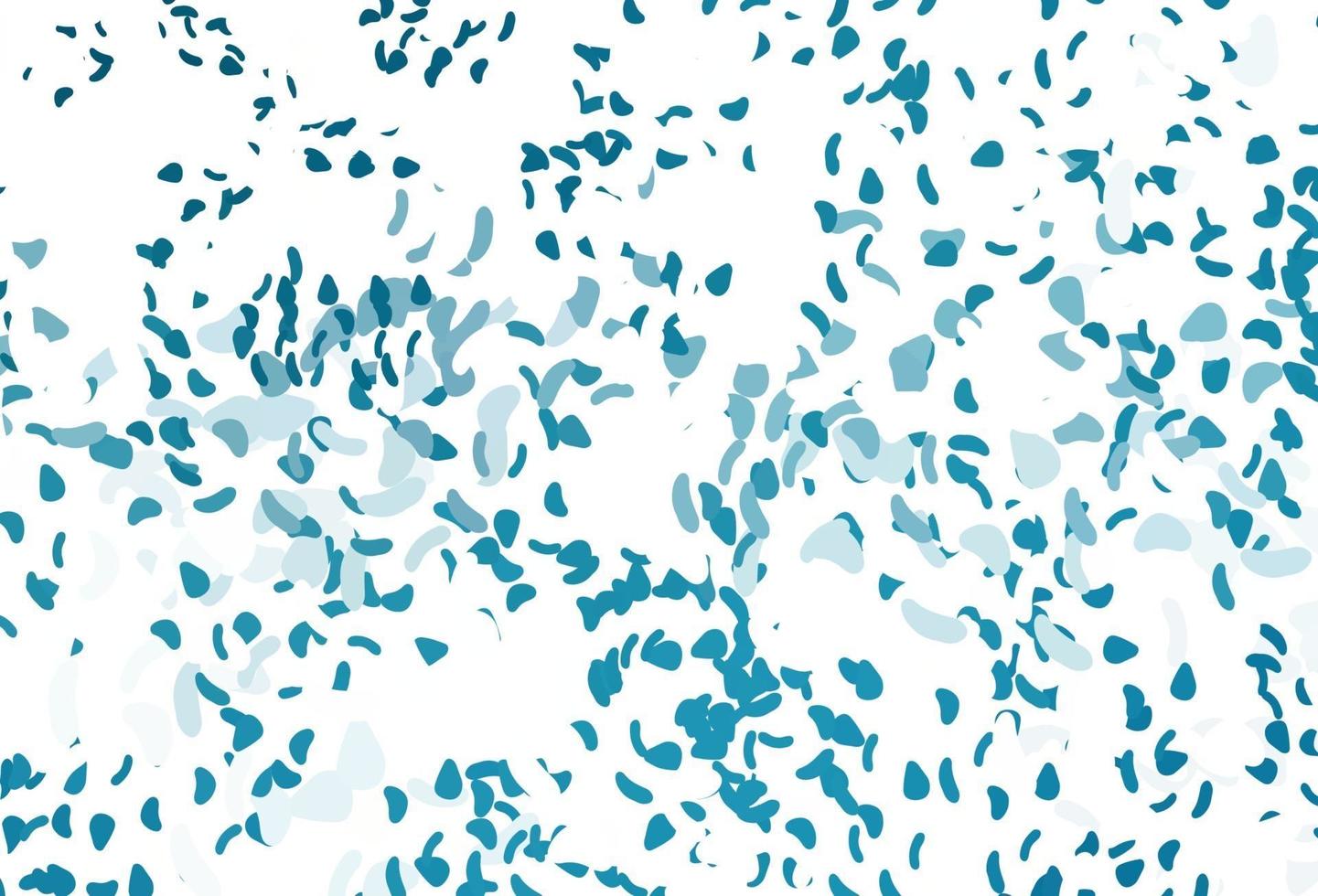 Light BLUE vector texture with random forms.