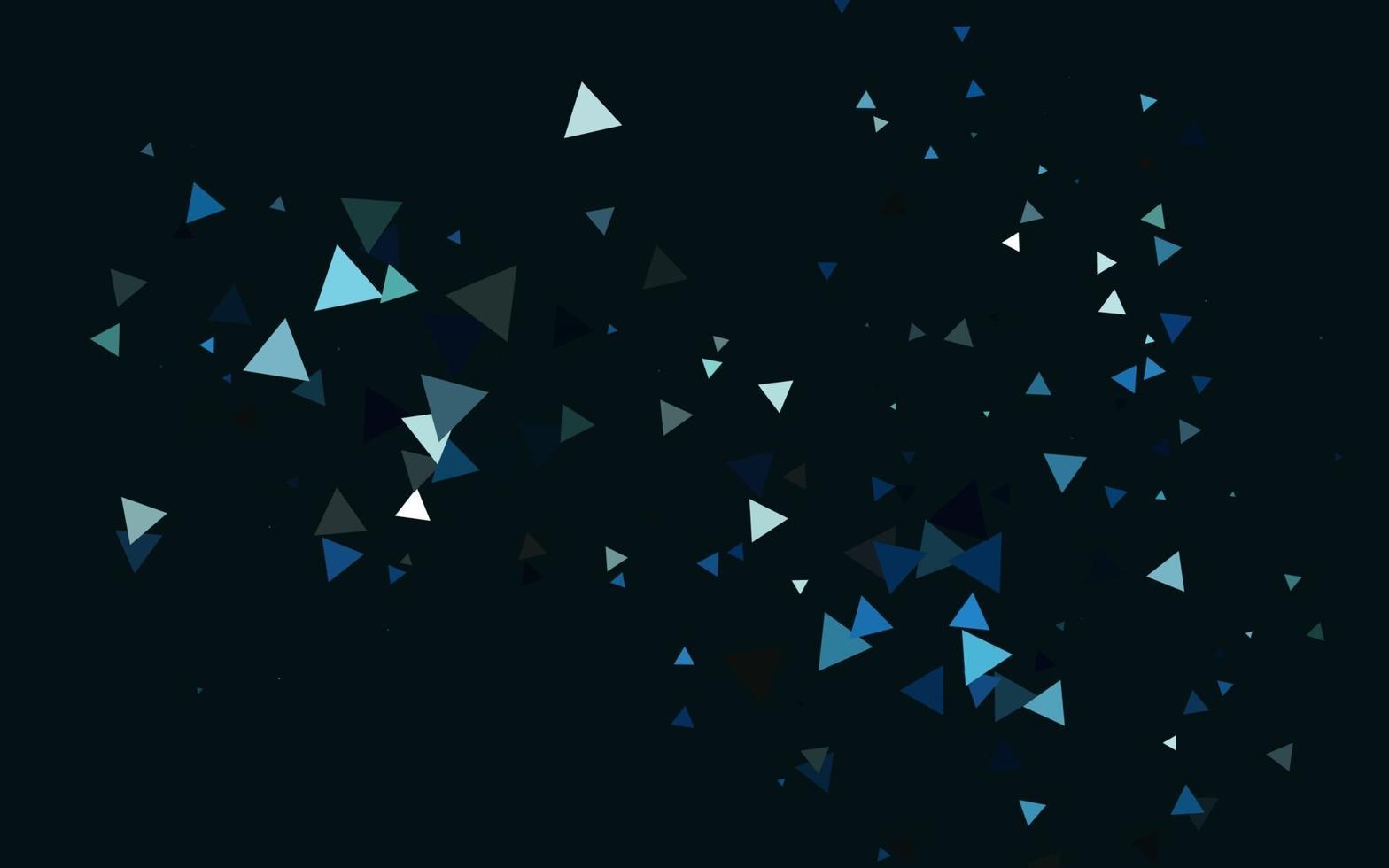 Light BLUE vector cover in polygonal style.