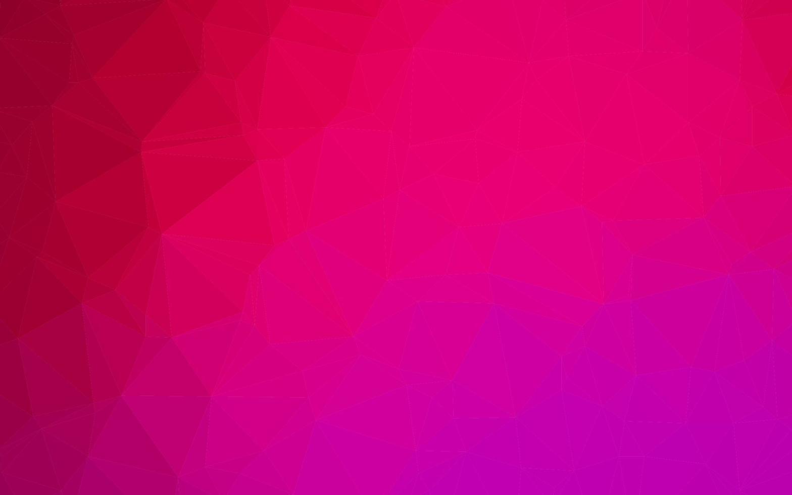 Light Purple, Pink vector shining triangular template.