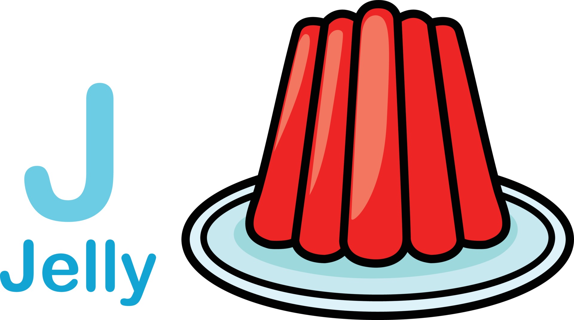 Alphabet Letter JJelly vector illustration 3275831 Vector Art at Vecteezy