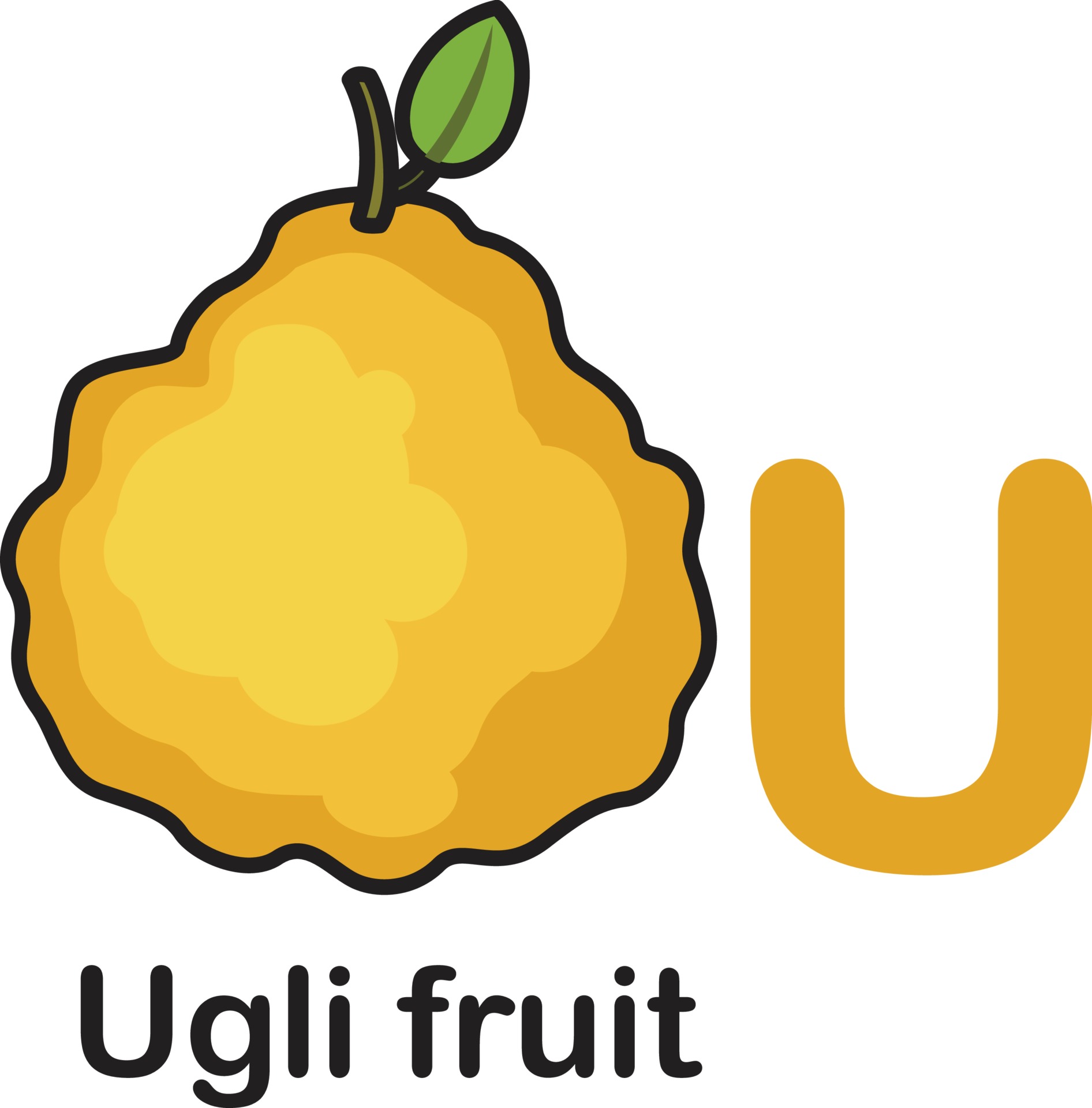 Alphabet Letter U Ugli Fruit Vector Illustration 3275832 Vector Art At alphabet-letter-u-ugli-fruit-vector-illustration-3275832-vector-art-at