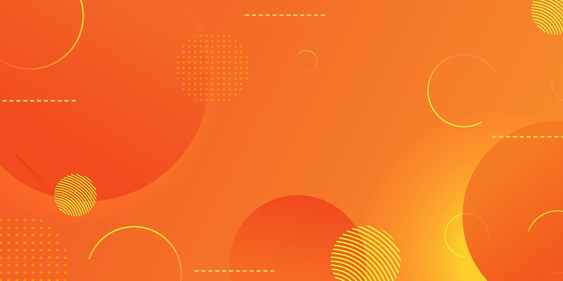 fondo de forma geométrica degradado con círculo dinámico vector