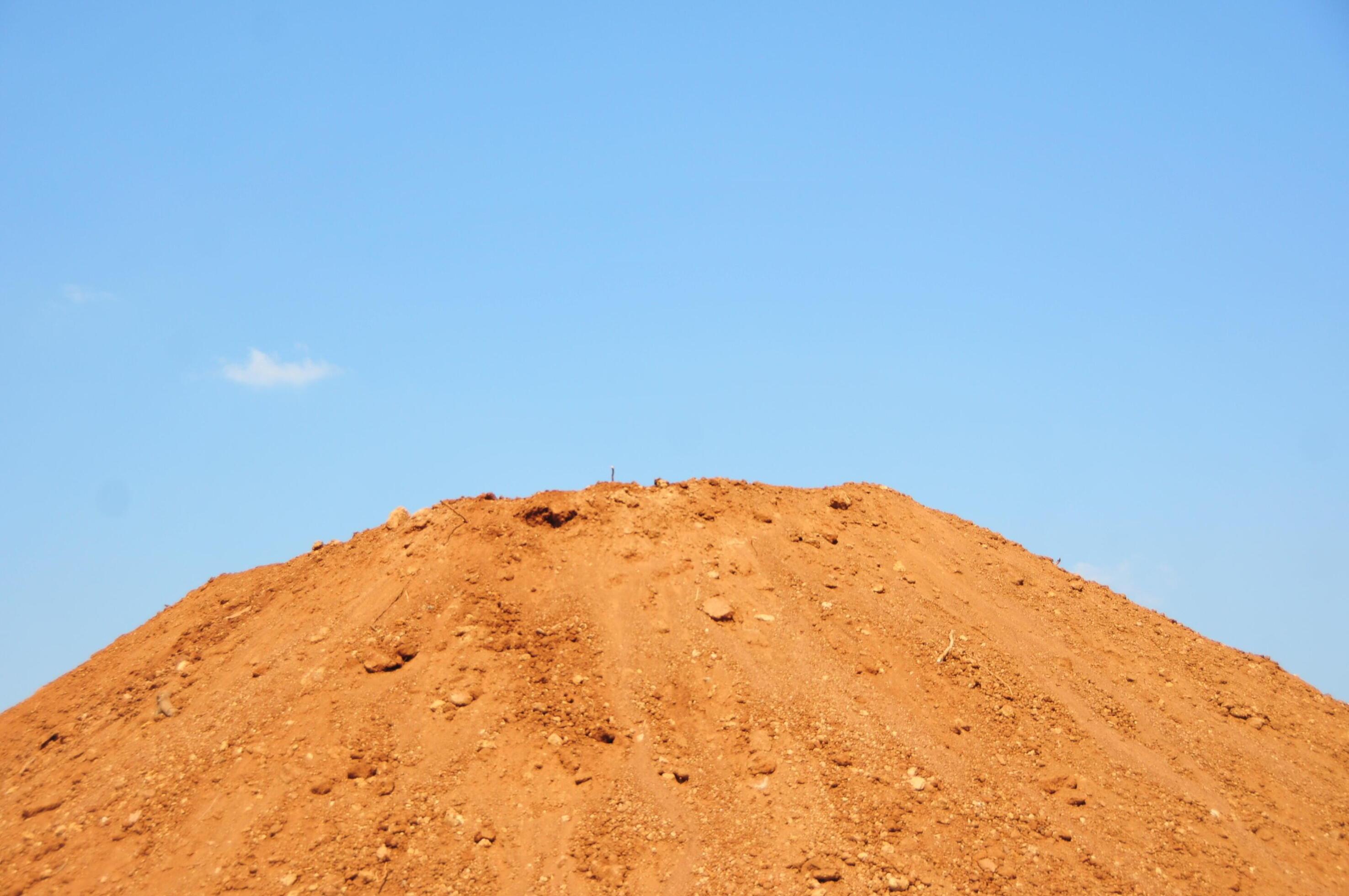 Construction site mounds of dirt 3276484 Stock Photo at Vecteezy