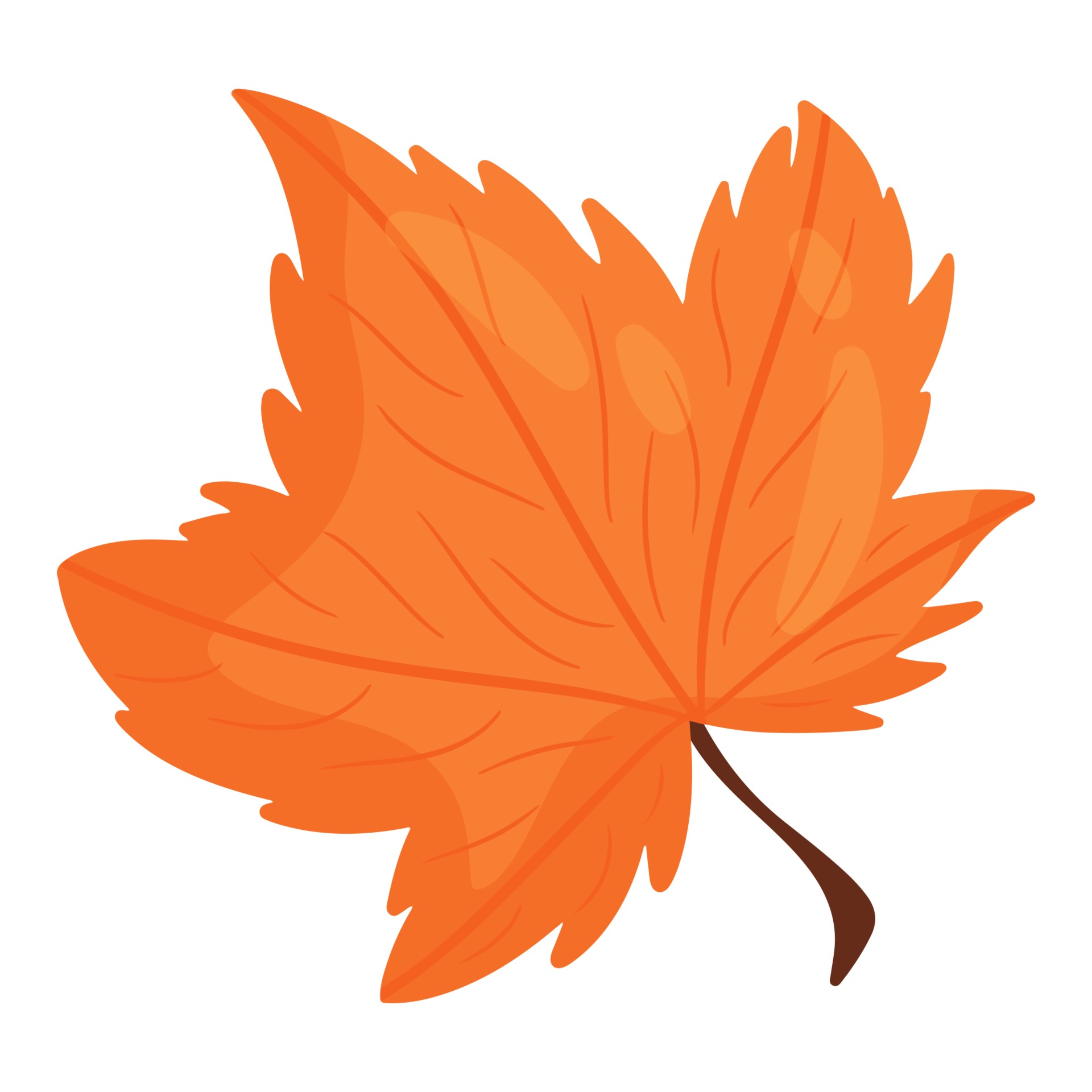 Maple leaf. Autumn design element. Vector illustration, cartoon style  3276513 Vector Art at Vecteezy