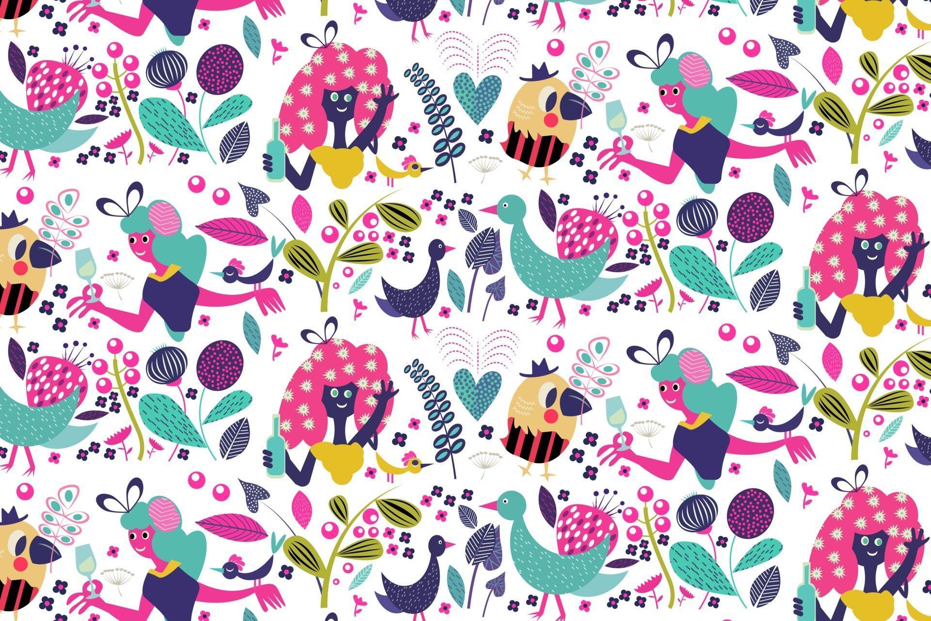 Fun Patterns Complete fun party time pattern 3276975 Vector Art at Vecteezy