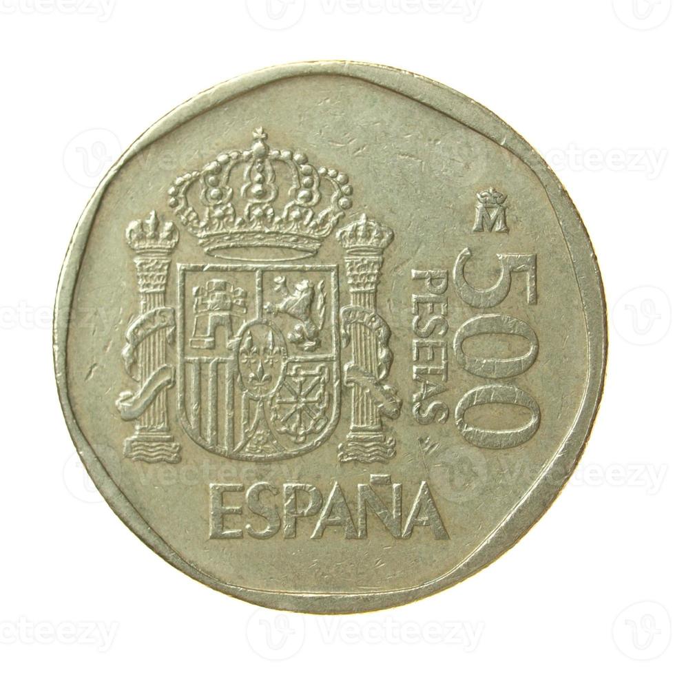 Moneda de 500 pesetas foto