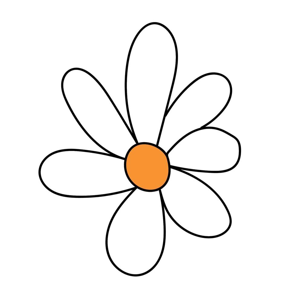 flor para decorar, flor de dibujos animados 3277357 Vector en Vecteezy