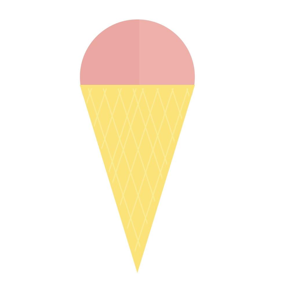 humor de verano - helado vector