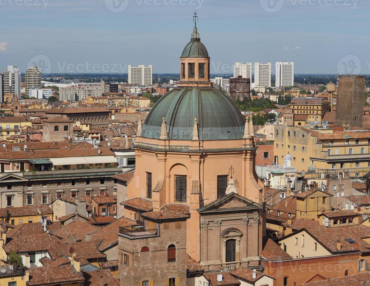 Aerial view of Bologna photo